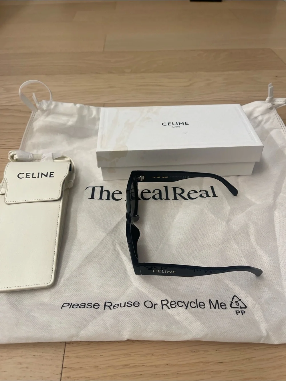 CELINE Wayfarer Tinted Sunglasses